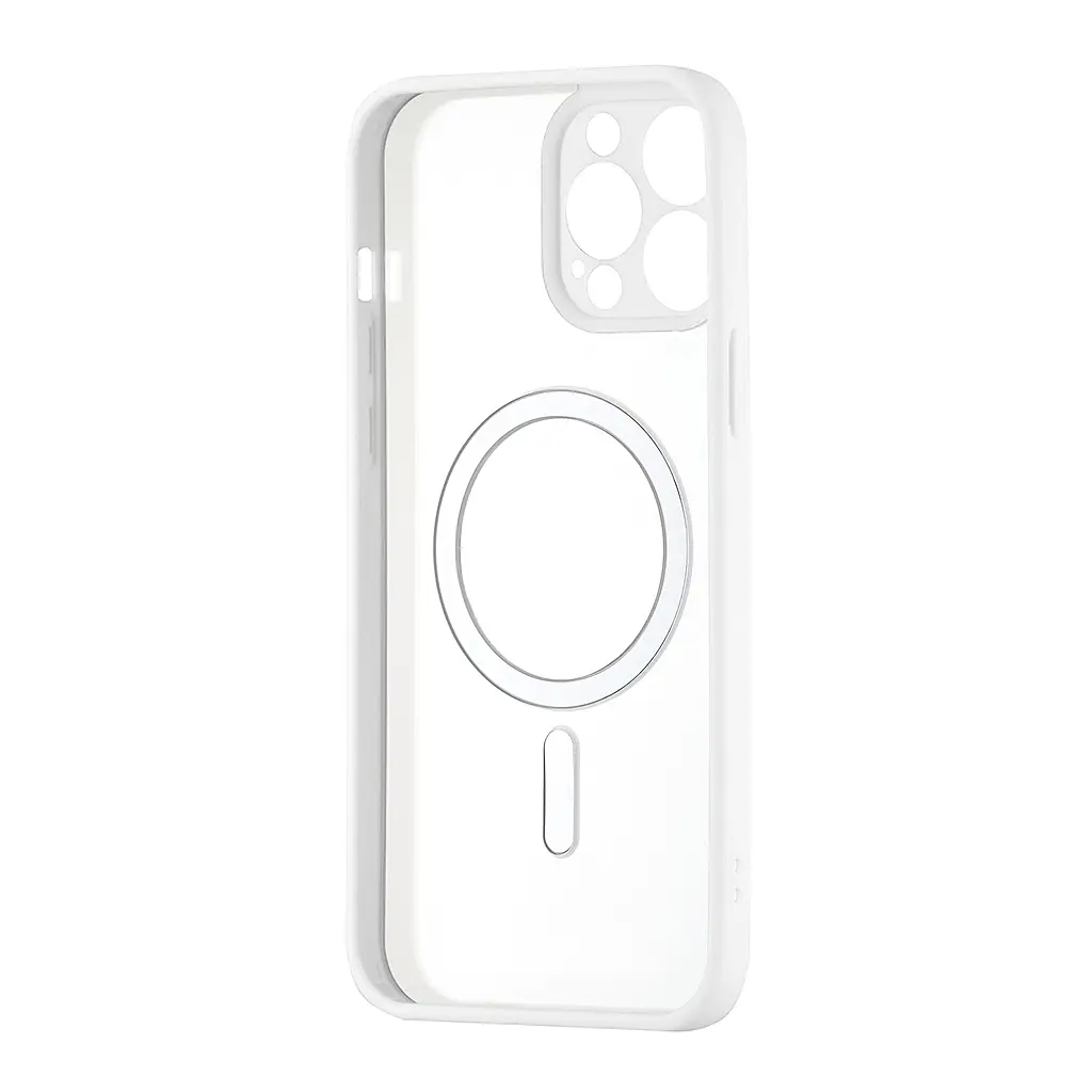 Чохол Color Edge with MagSafe (Protected Camera) iPhone 13 Pro Max White - фото 3