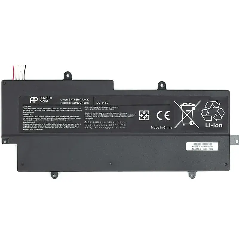 Акумулятор PowerPlant для ноутбуків TOSHIBA Portege Z830 Ultrabook (PA5013U-1BRS) 14.8V 2900mAh (NB510276) - фото 2