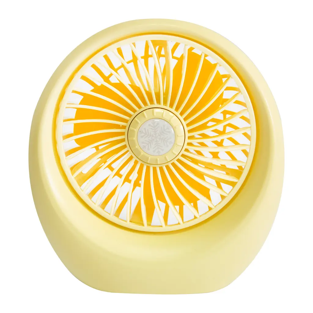 Портативний вентилятор настільний "DianDi Mini Fan SQ1978" Жовтий, usb вентилятор акумуляторний (ST) - фото 2