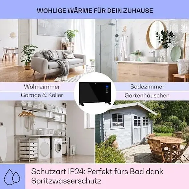 Конвекторний обігрівач Klarstein Norderney 2000 Вт (10032789) - фото 5