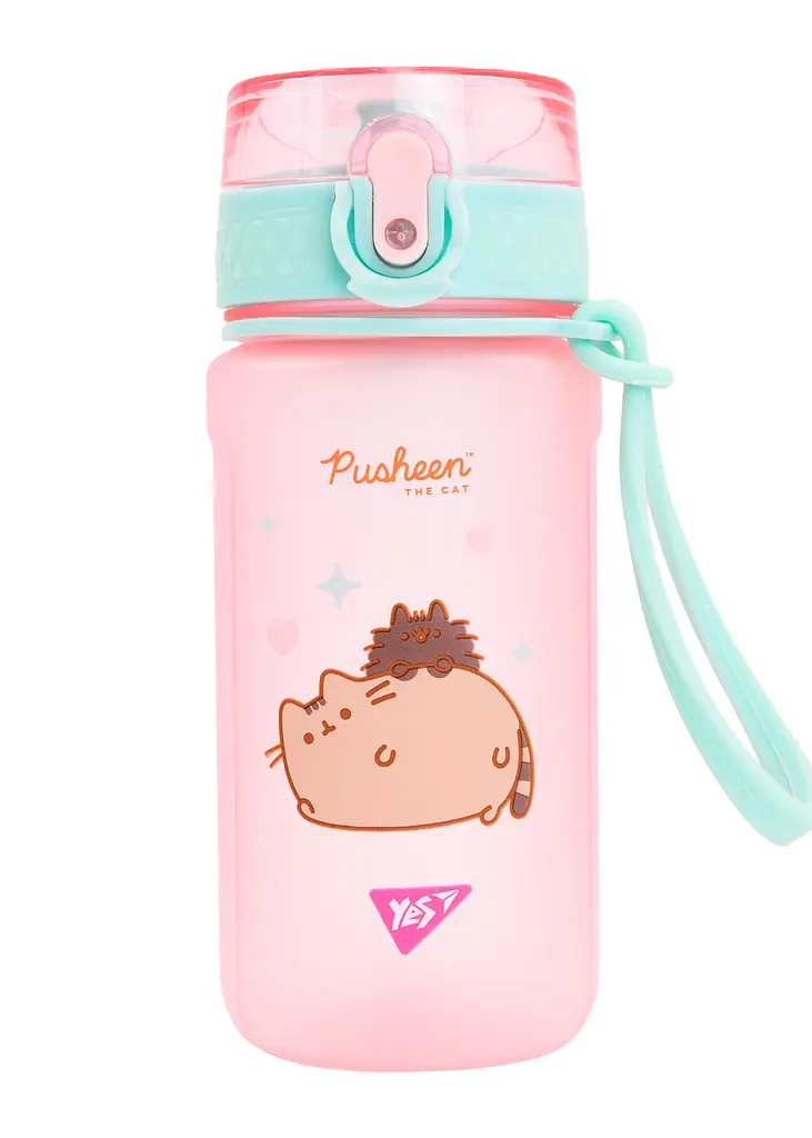 Пляшка YES для води Pusheen 500 мл софт тач (708321) - фото 3