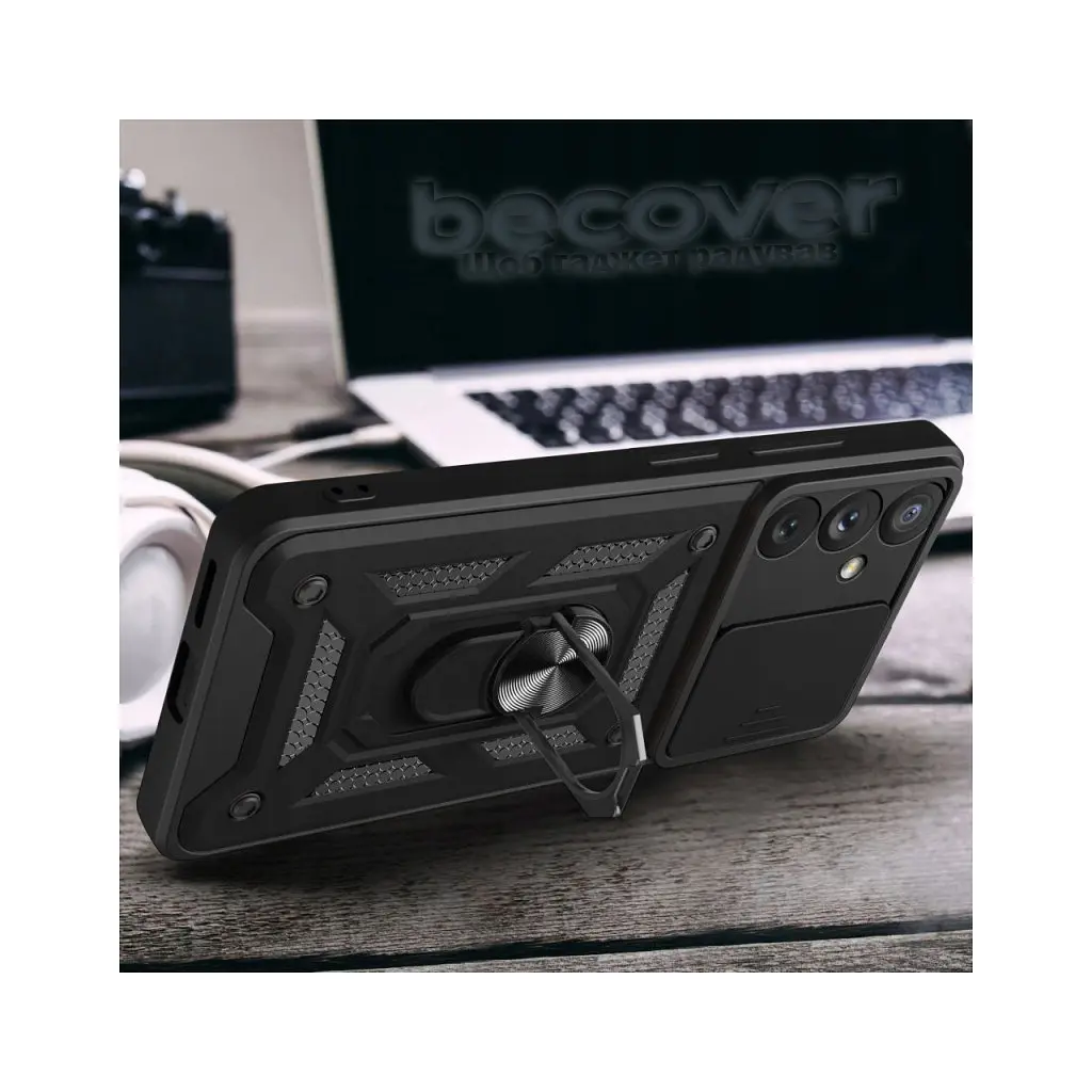 Чохол до мобільного телефона BeCover Military Samsung Galaxy A17 5G SM-A17 Black (713901) - фото 3