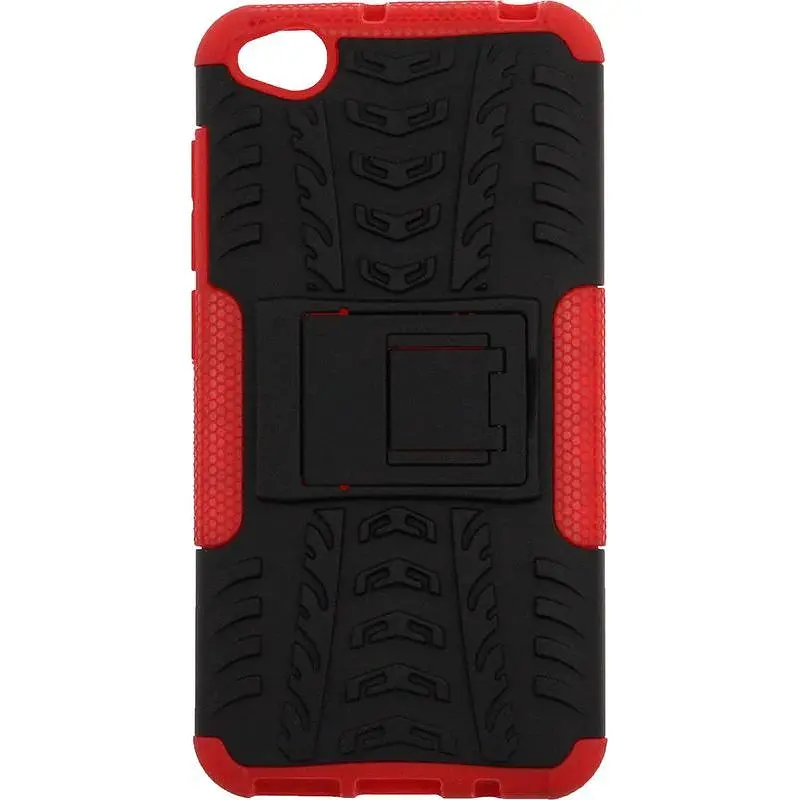 Чохол-накладка Toto Dazzle Kickstand 2 in 1 Case Xiaomi Redmi Go Red - фото 4