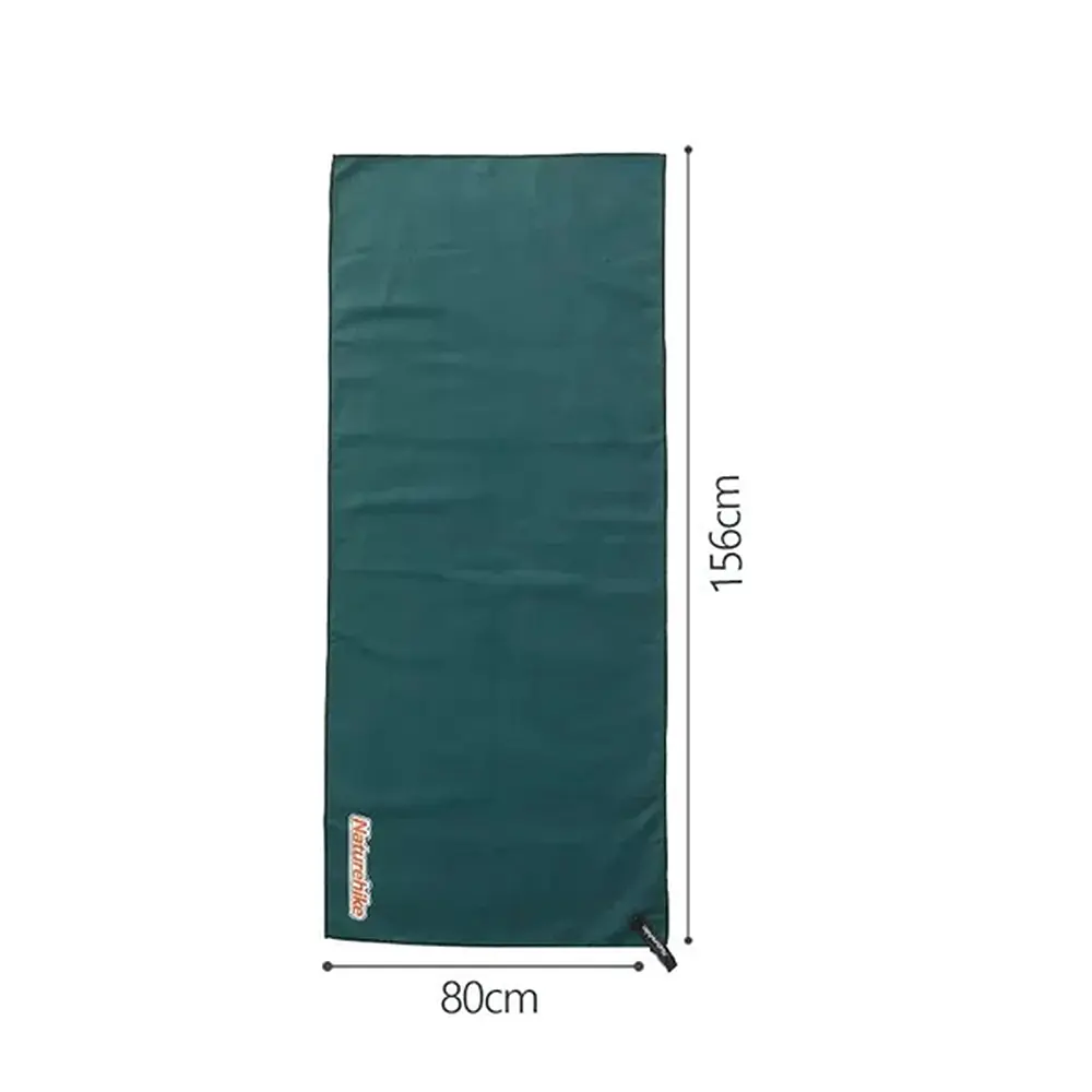 Рушник швидковисихаючий Naturehike CNK2300SS010, 156*80, темно-зелений