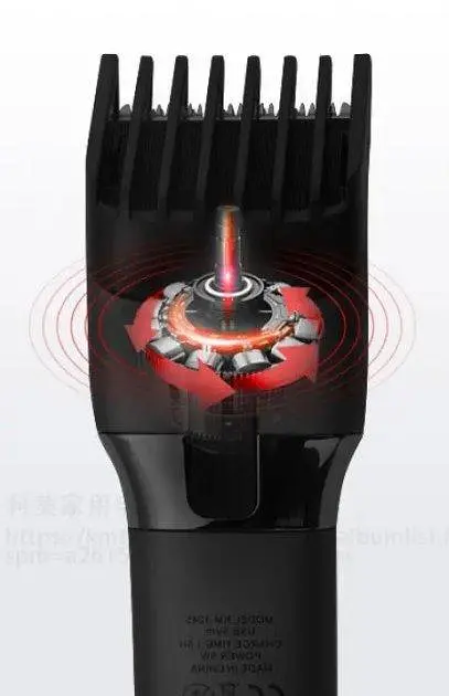 Аккумуляторная машинка Kemei Km-1245 для стрижки волос - фото 7