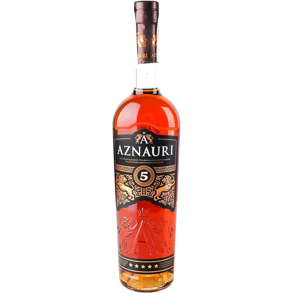 Бренді Aznauri 5 років 40% 0.5 л - фото 2