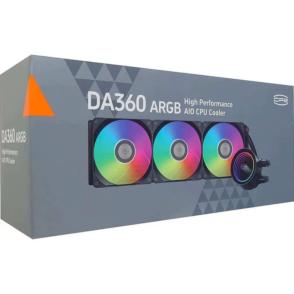 СВО PcCooler PсCOOLER DA360 ARGB Black (DA360-BKAWXX-GL) - фото 4