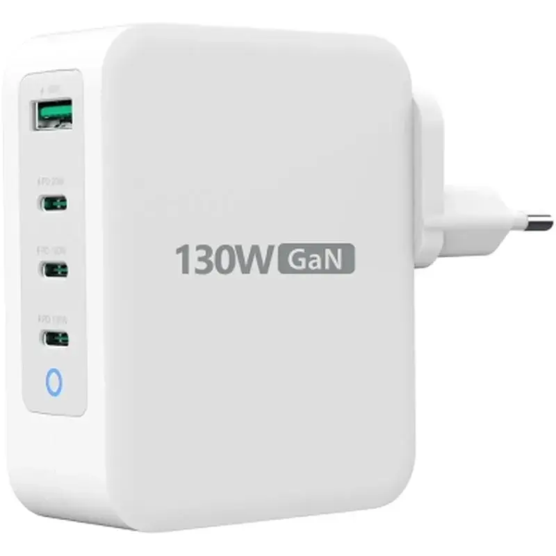 Зарядний пристрій J5create 1xUSB + 3xUSB-C 130W GaN QC3.0/PD/PPS (JUP43130E-EN) - фото 2