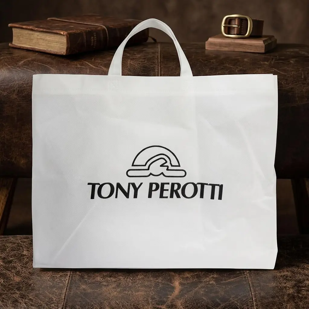 Чоловіча шкіряна сумка Tony Perotti Contatto 9743-18 (90383) Чорна - фото 9