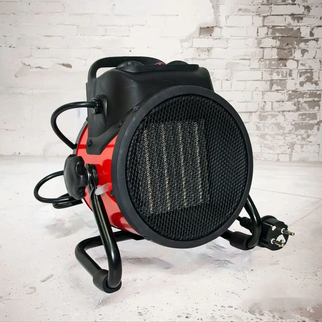 Теплова гармата з керамічним нагрівачем дуйка будівельна 2000Вт Ptc Fan Heater BJE-2000Y - фото 2