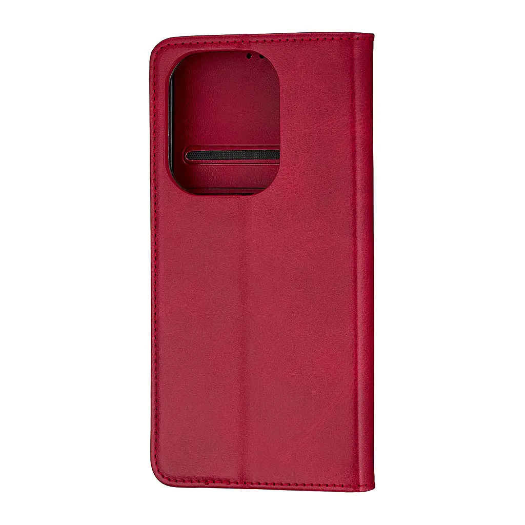 Чохол-книжка Premium Xiaomi Redmi Note 13 Pro 4G/Poco M6 Pro 4G Dark Red - фото 3
