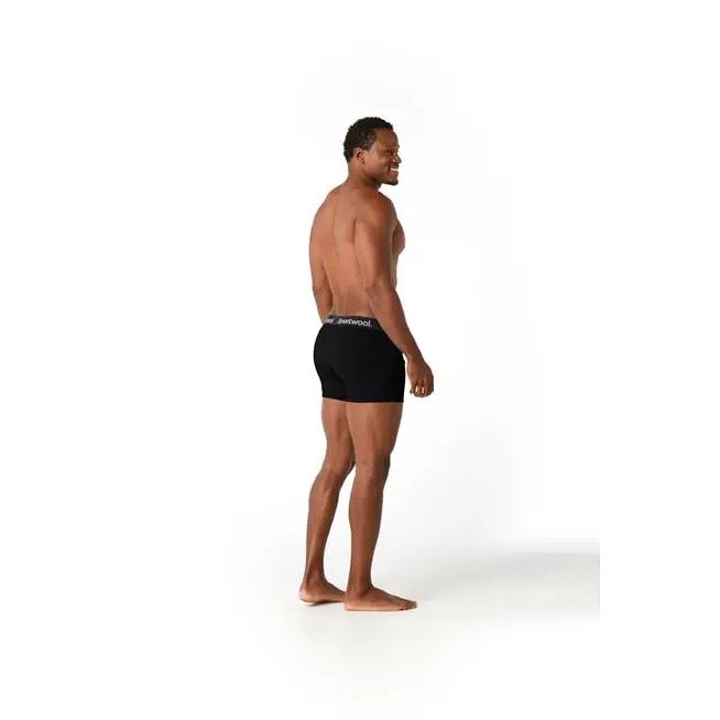 Трусы Smartwool Mens Merino Sport 150 Boxer Brief Boxed S Черный - фото 2