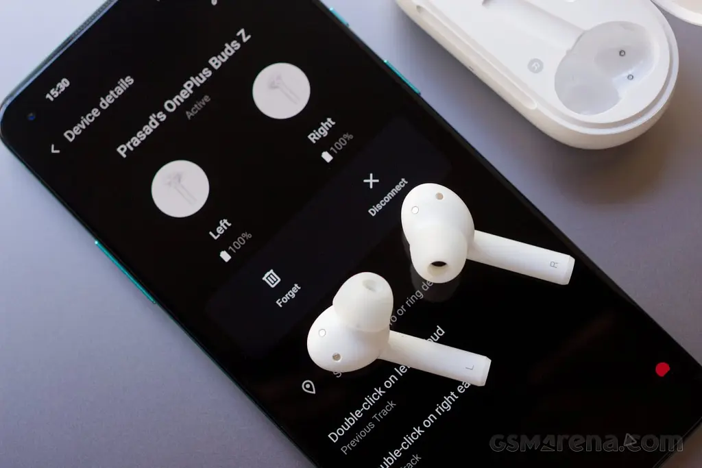 Наушники OnePlus Buds Z TWS EU&US Version White (5481100053) - фото 5