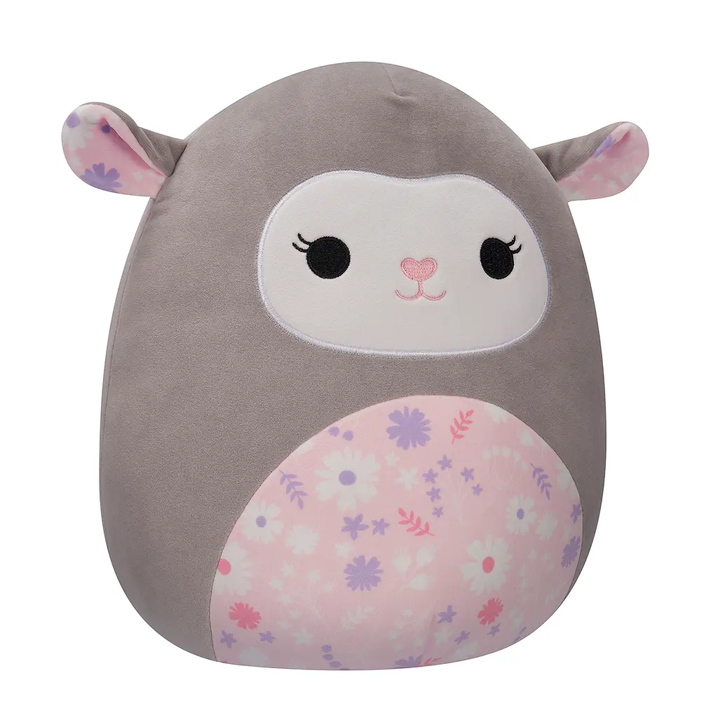 Мягкая игрушка Squishmallows Серый Ягненок 30 см (SQER00846) - фото 6