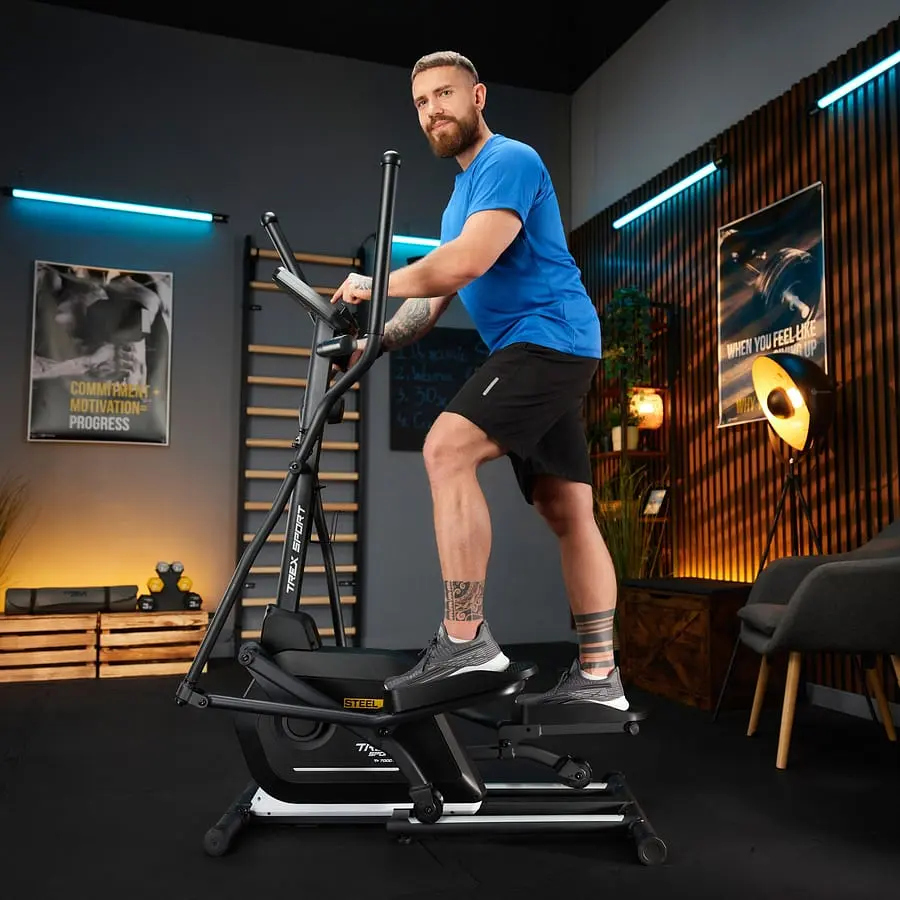 Орбітрек Trex Sport TX-700CT Steel магнітний чорний - фото 2