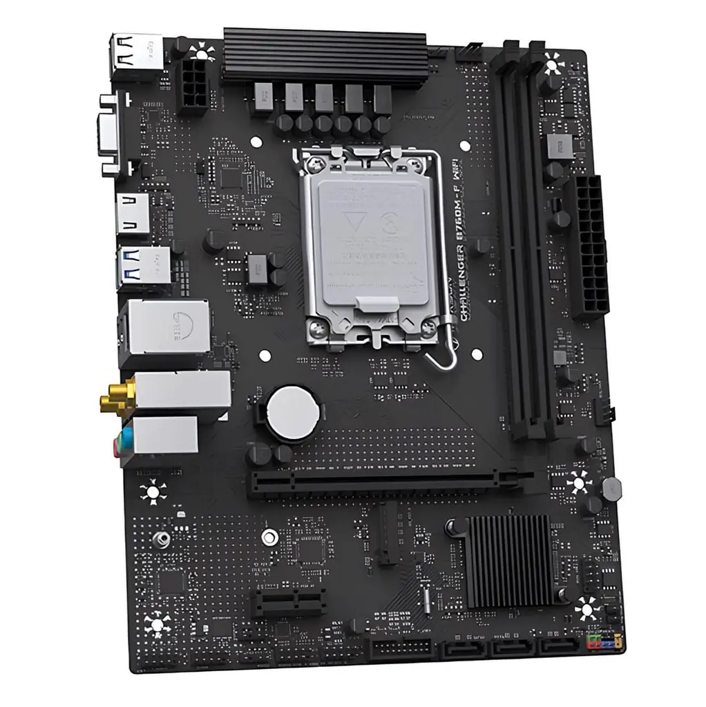 Материнська плата MAXSUN Challenger B760M-F WIFI (MS-Challenger B760M-F WIFI) (Socket 1700, Intel B760, Micro-ATX) - фото 3