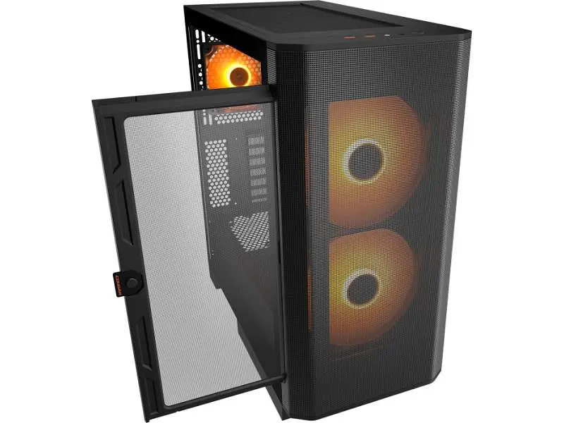 Корпус Cougar Airface Flo RGB Black - фото 4