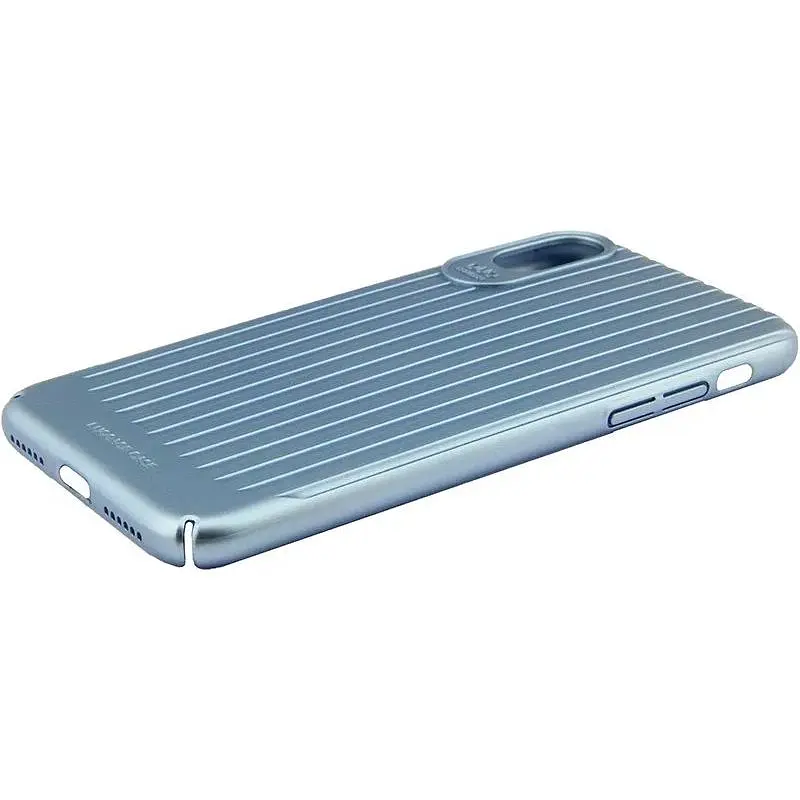 Чохол-накладка Usams Trunk Series Apple iPhone X Blue - фото 5