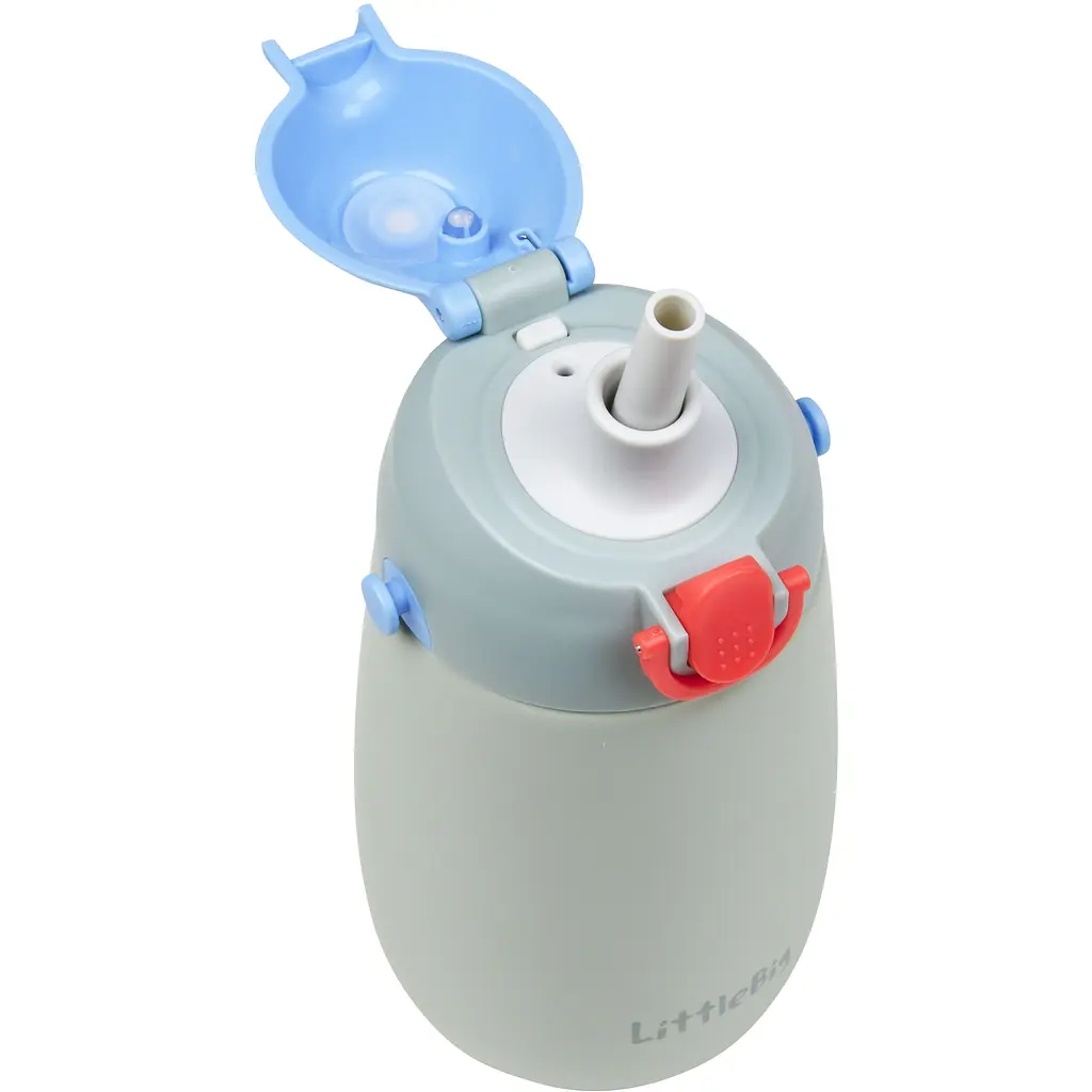Термочашка для дітей UZspace Littlebig Rebel 350 мл сіра (4020) - фото 3