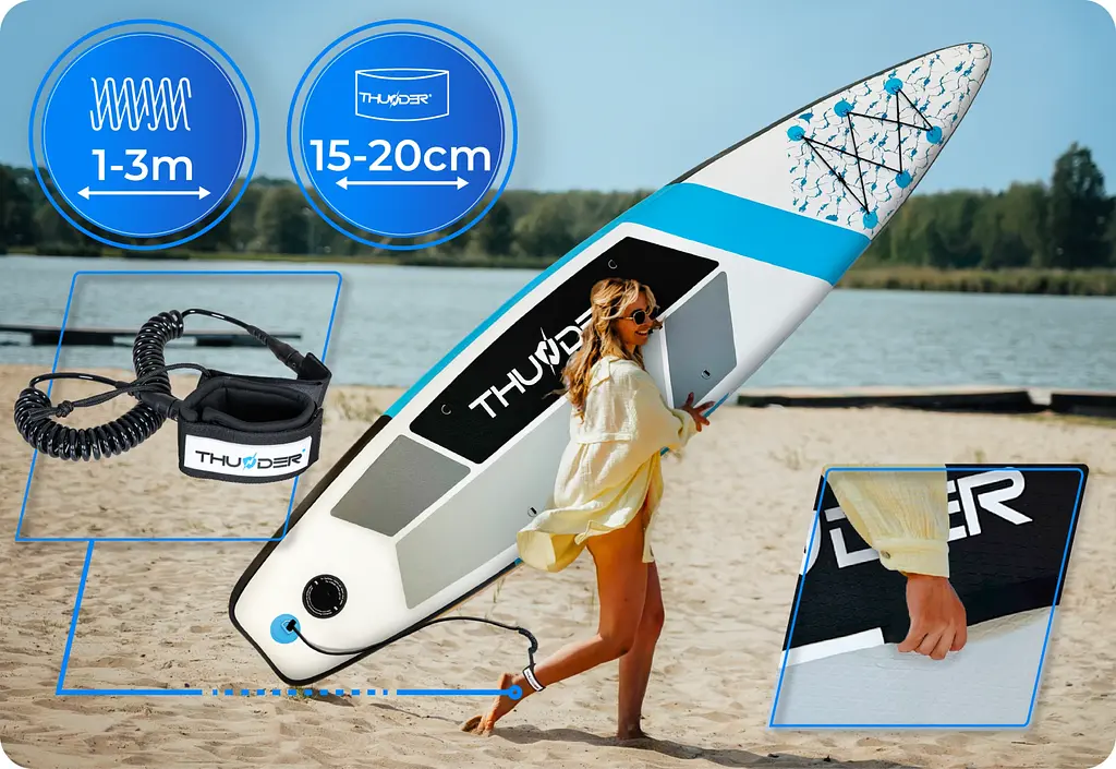 Надувна дошка SUP THUNDER MARIS 320 см з веслом - фото 10