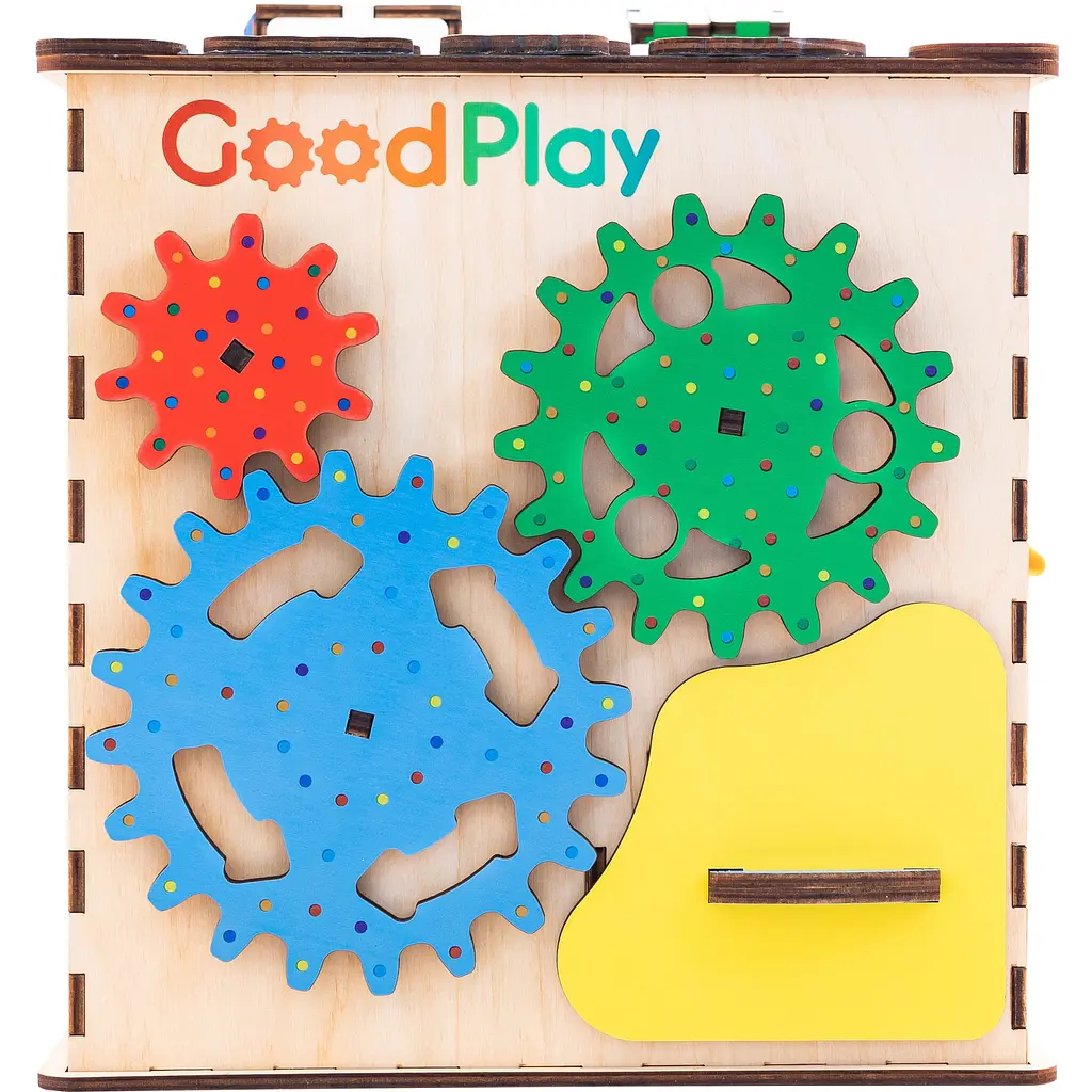 Бізікубик GoodPlay Інтелект з LED підсвічуванням 25х25х25 см (K105E) - фото 11