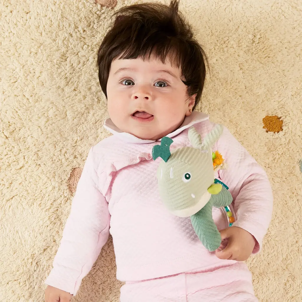 Подарунковий набір в коробці (текстильний комфортер та брязкальце) Miniland Baby Sea Gift (97360) - фото 6