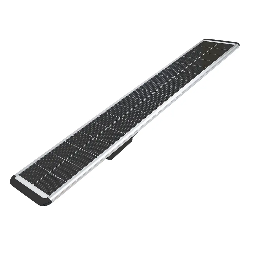 SOLAR LED-ліхтар Anern AN-SLZ-150W, 150W,384LED,1152WH LiFePO4,18V 160W,210lm/w, 120°, заряд 8 год, розряд 4 години, IP66. Алюміній + PMMA, 2268 * 385 * 139мм - фото 2