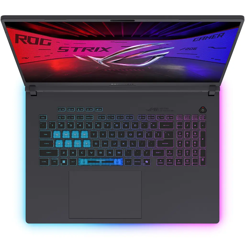 Ігровий ноутбук ASUS ROG Strix G18 G815LW Intel Core Ultra 9 275HX до 5, 4 ГГц, 18, 2, 5K WQXGA, 240 Гц, G- Sync, 32 ГБ DDR5, 2 ТБ SSD, NVIDIA GeForce RTX 5080 16 ГБ GDDR7, Eclipse Gray - фото 11