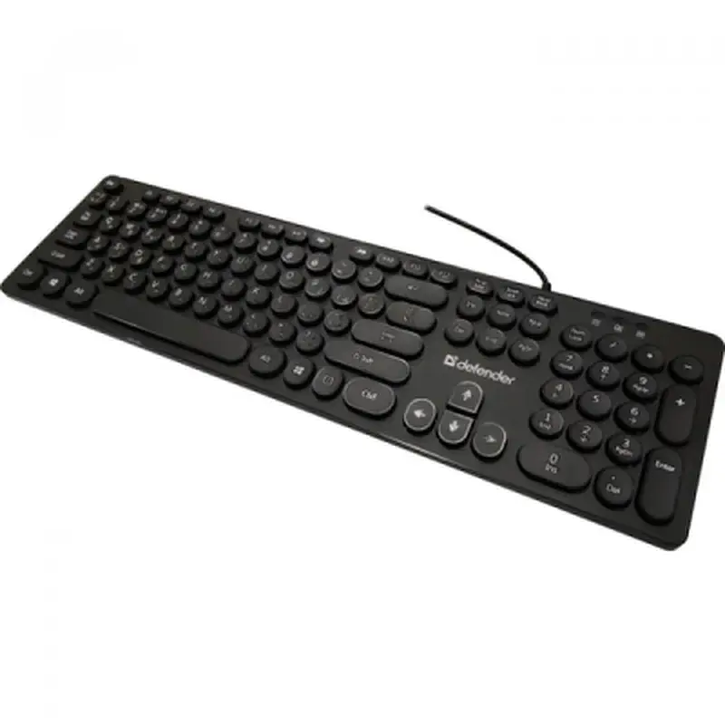 Клавіатура Defender Accord KM USB UA Black (450250) - фото 2