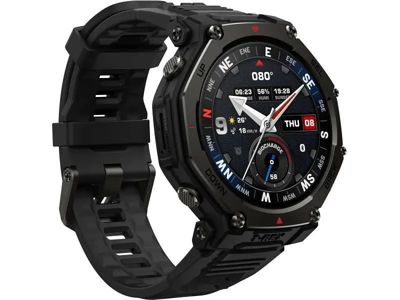 Смарт-годинник Amazfit T-Rex 3 Pro Tactical Black (W2444OV1N) - фото 3