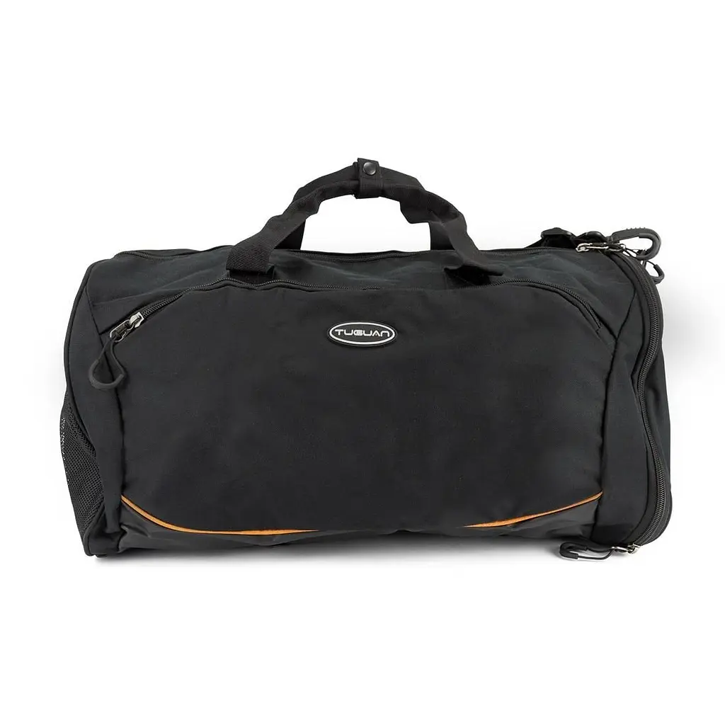 Дорожня міцна текстильна сумка Confident TB7-T-6817A чорна - фото 4