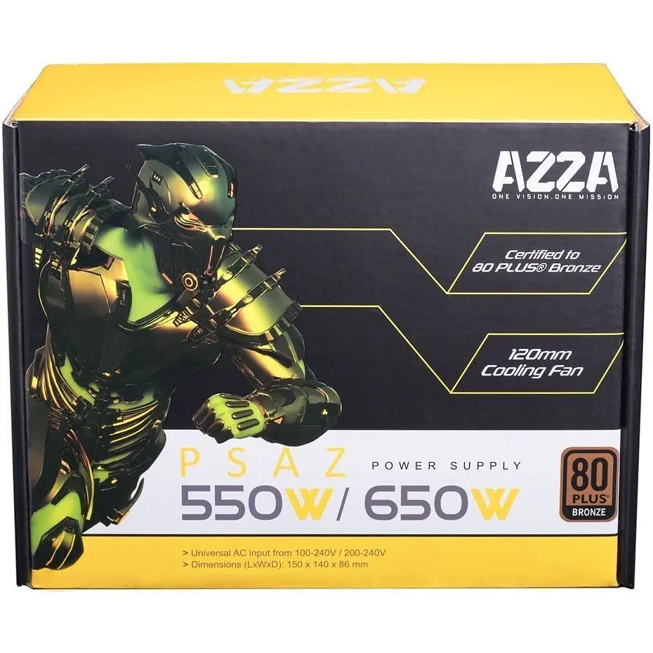Блок живлення Azza 650W (PSAZ-650W) [141272] - фото 4