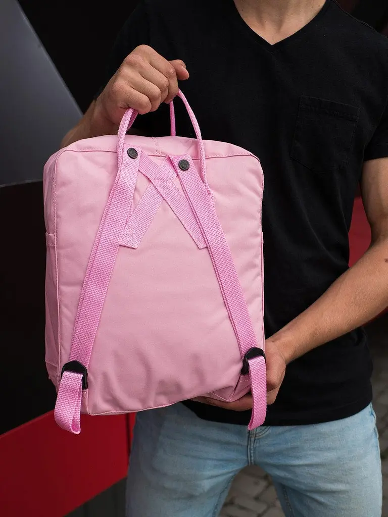 Міський рюкзак Fjallraven Kanken 16 л Classic Рожевий - фото 3