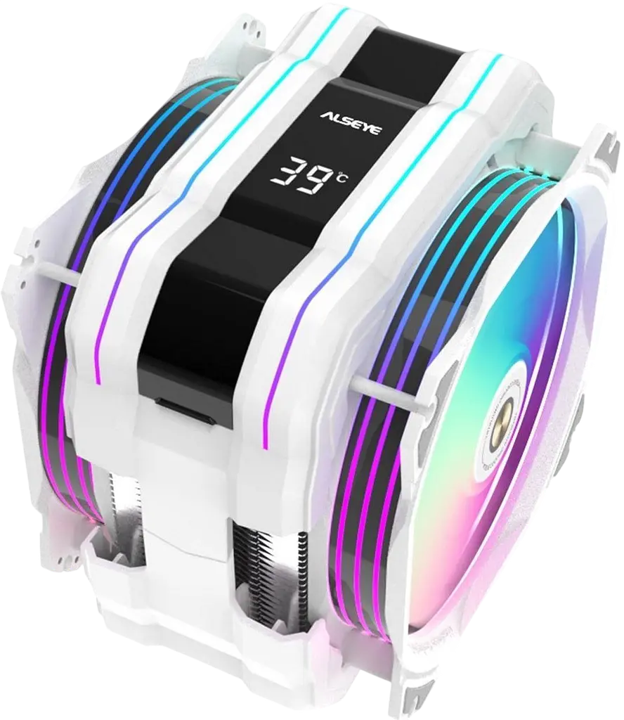 Повітряне охолодження Alseye M120D-W-Plus II ARGB White (AS.01.01.0051) - фото 3