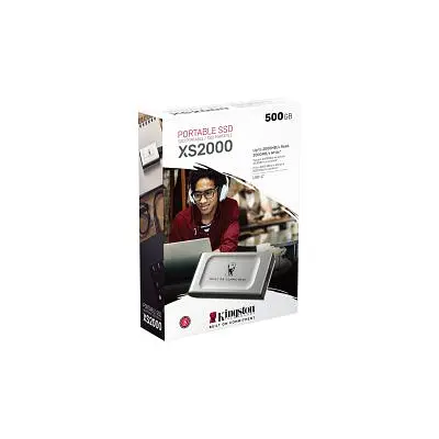 Накопитель SSD USB Type-C 500GB XS2000 Kingston (SXS2000/500GA) - фото 2