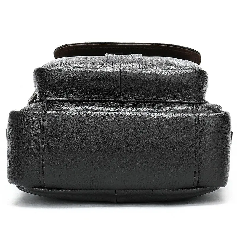 Сумка кожаная мужская Vintage 16,5х20,5х5 см sum0012327 - фото 2
