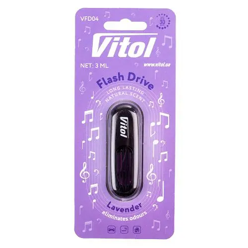 Освіжувач повітря Vitol Flash Drive Lavender