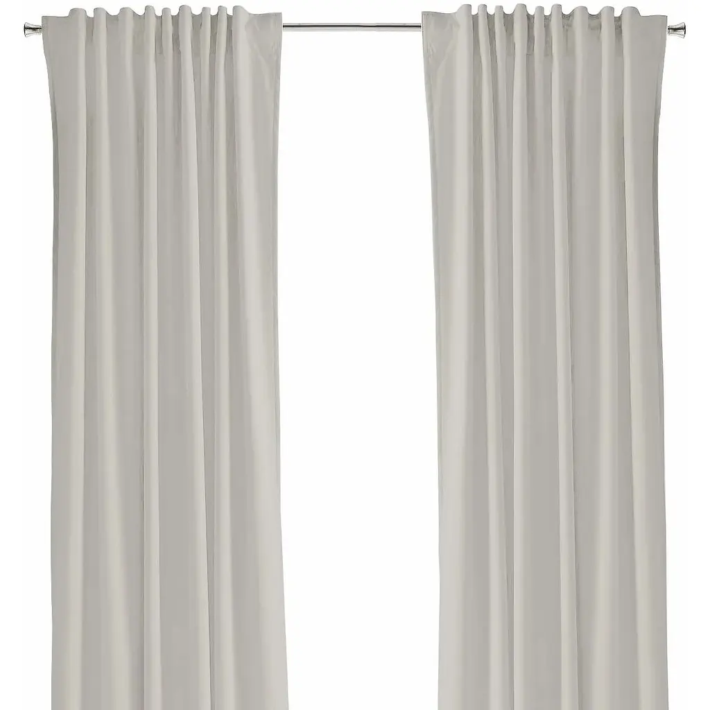 Шторы на кухню и комнату Cosas Bronze 180х270 см 2 шт песочный (Curtains_Quartz) - фото 2