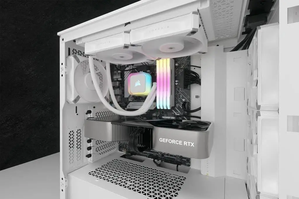 СВО Corsair iCUE H150i RGB Elite Liquid CPU Cooler White (CW-9060079-WW) Б/в - фото 5