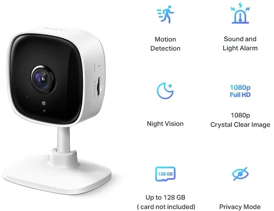 IP-Камера Tapo TC60 FHD N300 microSD motion detection TP-Link teh0016031 - фото 4