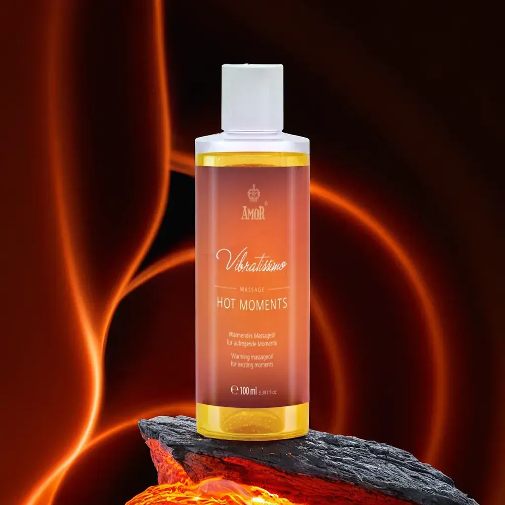 Масажна олійка Amor Vibratissimo Hot Moments 100 мл Amor 11-90262; 7115090262 98184 - фото 2