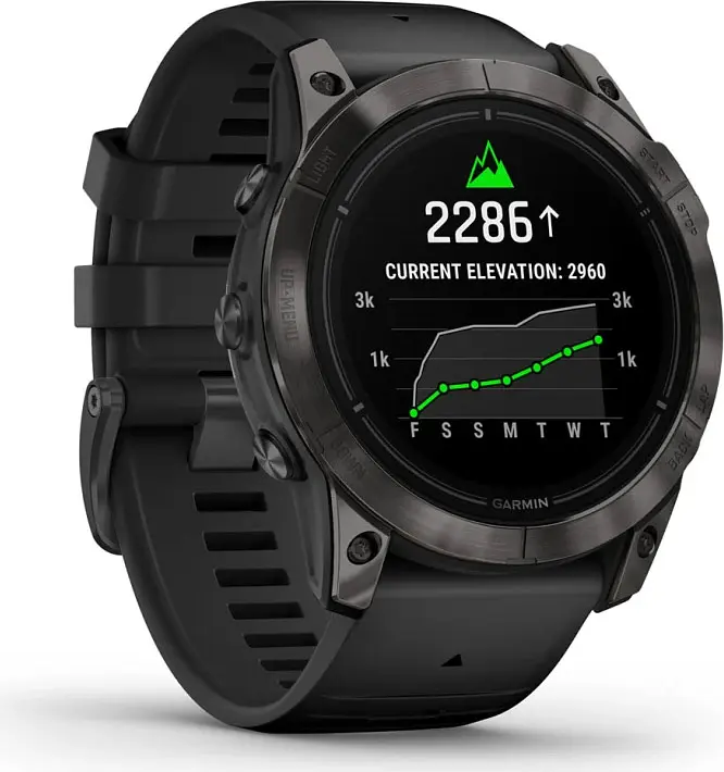 Смарт-часы Garmin Epix Pro [Gen 2] Sapphire Edition 47mm Carbon Gray DLC Titanium with Black Band [010-02803-10] [86532] - фото 2