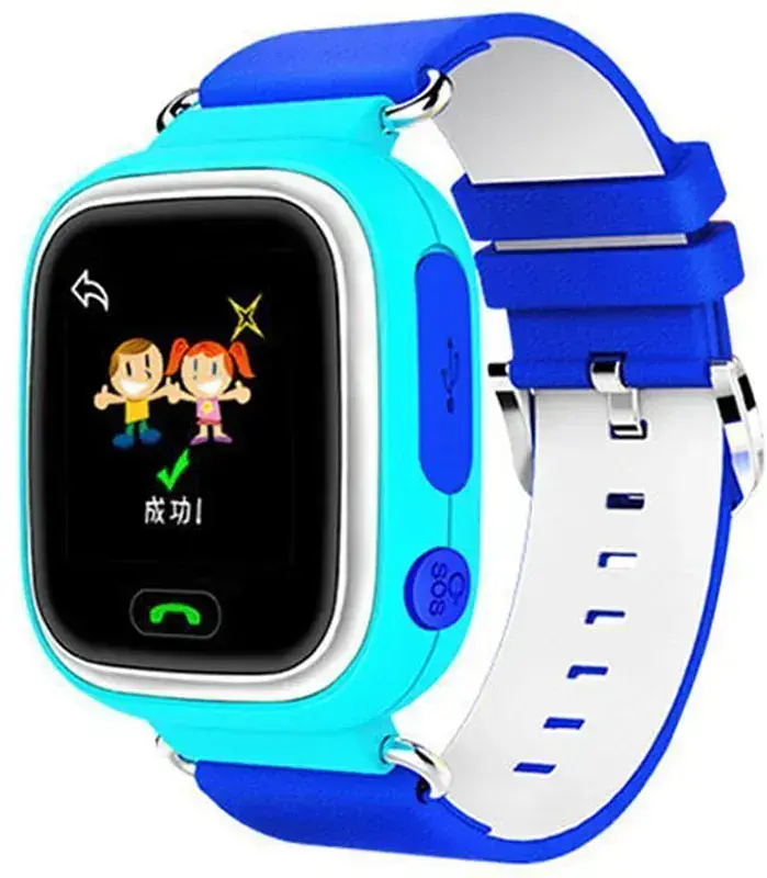 Смарт-часы Uwatch Q90 Kid smart watch Blue - фото 2