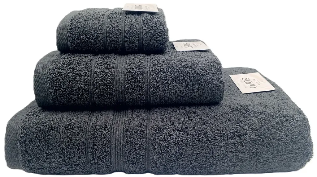 Рушник бавовняний Soho Fox Dark Gray 30х50см (30*50 Fox Dark Gray) - фото 2
