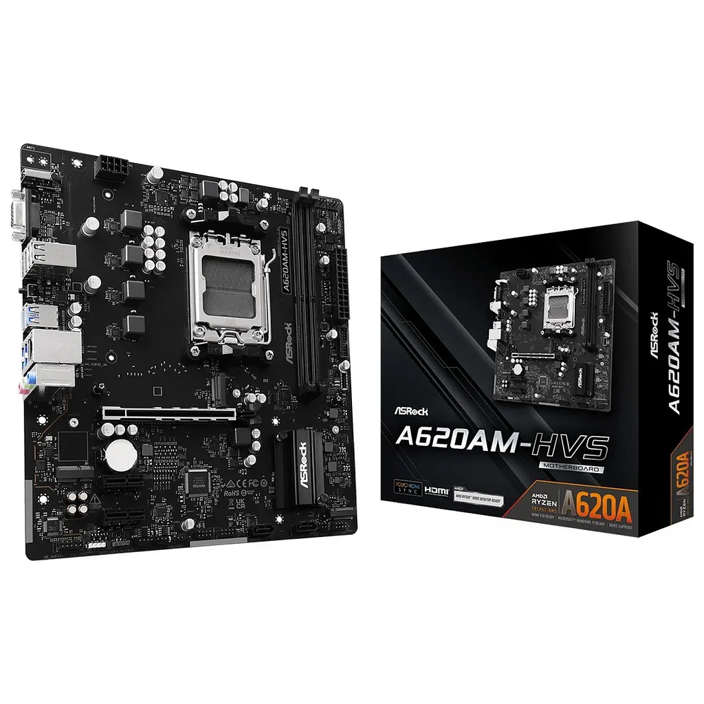 Материнська плата ASRock A620AM-HVS Socket AM5 - фото 5