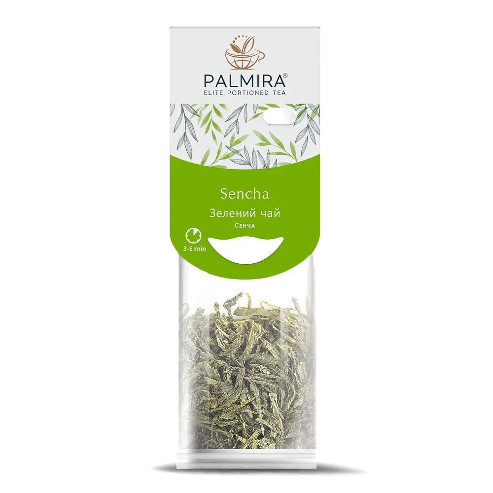 Зелений чай Palmira "Сенча" (Sencha) - 10 шт.