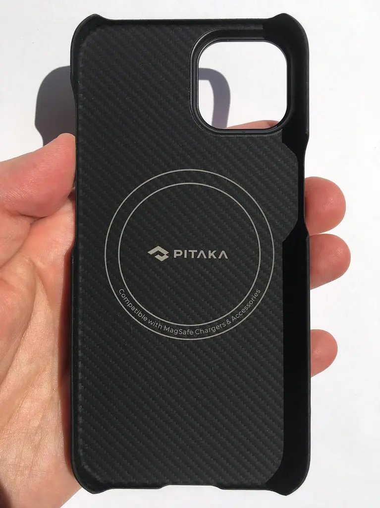 Оригінальний протиударний чохол для iPhone 14 Pitaka MagSafe MagEZ Case 3 Twill (KI1401) 1500D - фото 3