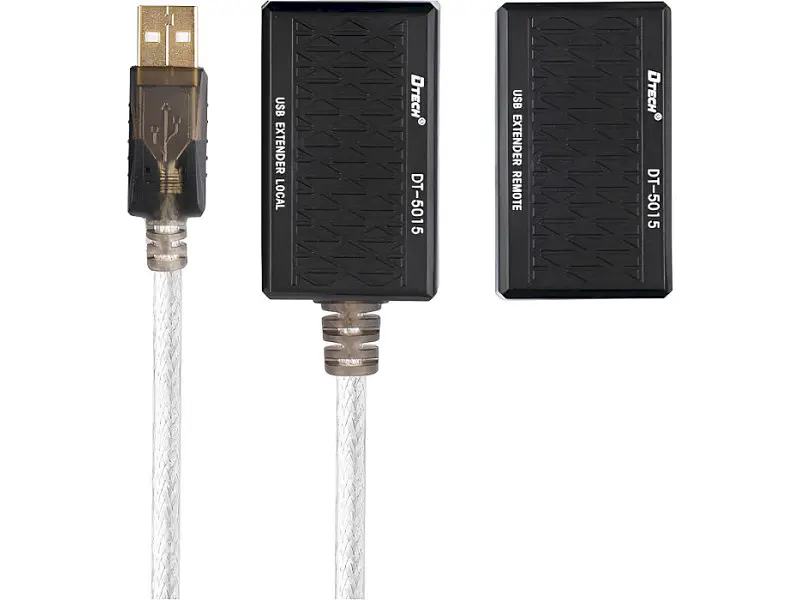Подовжувач Dtech USB-UTP, до 60 м (DT-5015) - фото 4