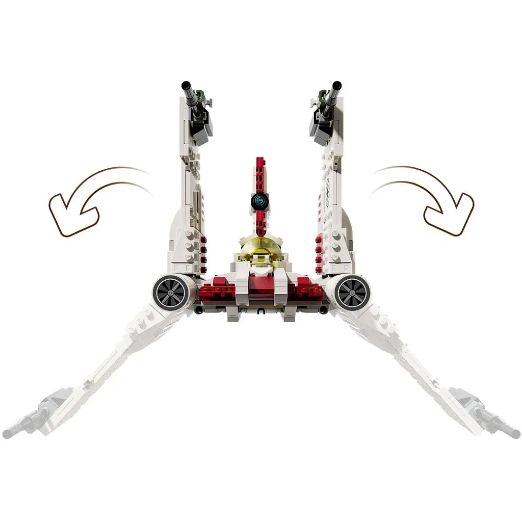 Конструктор LEGO Star Wars Зоряний винищувач V-19 Потік 567 деталей (75432) - фото 4