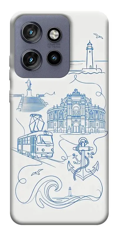 TPU чохол Demsky Southern pearl для Motorola Edge 50 Neo